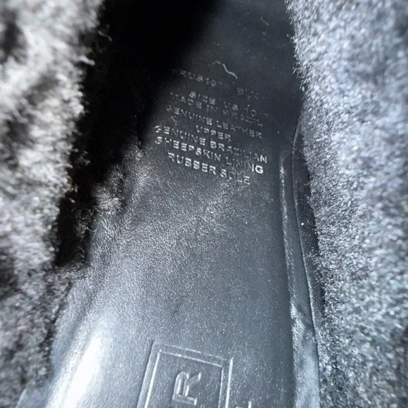 Hunter Black Fur Mules - Picture 10 of 10